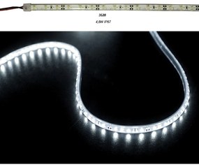 Adeleq Ταινία Led 5 Μέτρα 12Vdc 4.8W Και 60Led Ανά Μέτρο Ip67 Ψυχρό 30-3412100