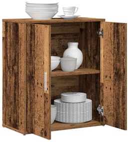 vidaXL Highboard 2 pcs Παλιό ξύλο 60 x 31 x 70 εκ Επεξεργασμένο ξύλο
