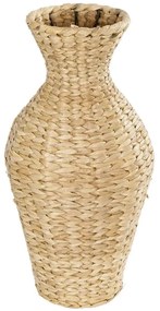 Βάζο Πλεκτό Havana 21223 22x22x42cm Beige GloboStar Ξύλο