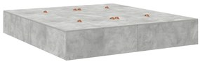 vidaXL Κρεβάτι Αποθήκευσης Γκρι Σκυρόδεμα 180x200 εκ