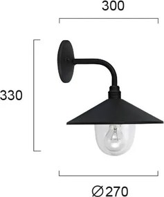 Απλίκα Εξωτερικού Χώρου Viokef Pilos 4178200
