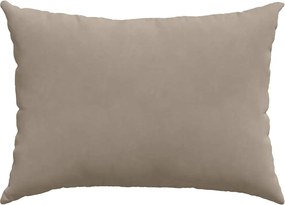 vidaXL Μαξιλάρι Καναπέ 2 pcs Taupe 70 x 50 cm ύφασμα