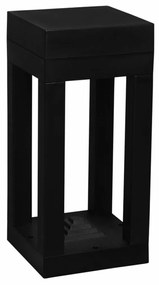 Φωτιστικό Δαπέδου Εξωτερικού Χώρου Heronia 32-0105 Grid Cube Black