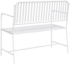 vidaXL Πάγκος  Λευκό Μέταλλο 103.5 x 51.5 x 90 εκ. Ανθεκτικός