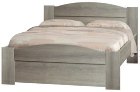 Intrahome Κρεβάτι "ΚΥΜΑ" διπλό σε χρώμα σταχτί 140x190 Intrahomesa-00652547