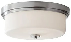 Πλαφονιέρα Φωτιστικό Οροφής Μπάνιου 2xE27 60W IP44 Χρώμιο Kincaid DL-KINCAID-F-M Elstead Lighting DL-KINCAID-F-M Χρώμιο