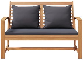 vidaXL Σετ Καναπέ Κήπου 2 pcs Καστανό Μασίφ ξύλο teak