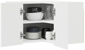 vidaXL Πάνελ πλυντηρίου πιάτων Kalmar Λευκό 57 x 57 x 40 εκ.