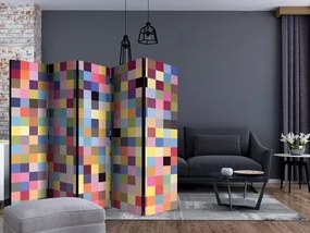 Διαχωριστικό με 5 τμήματα - Full range of colors II [Room Dividers]