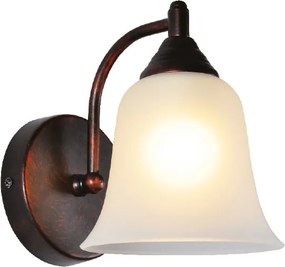 Απλίκα Τοίχου Aca Moby AD80081W Black/Copper