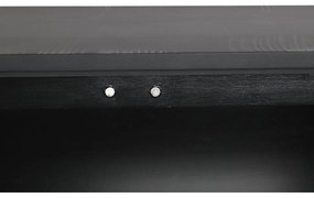 Σκευοθήκη DKD Home Decor 160 x 40 x 80 cm Μαύρο Γκρι Λευκό Κόκαλο Ρητίνη Ξύλο MDF