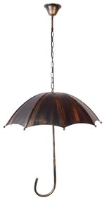 Φωτιστικό Οροφής Umbrella 01406 5xE27 Φ58x60cm Rust GloboStar