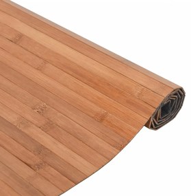 vidaXL Χαλί Ορθογώνιο Φυσικό 60 x 300 εκ. Μπαμπού