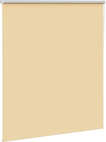 vidaXL Roller Blind Blackout Μπεζ 140x150 cm Πλάτος υφάσματος 136,6cm