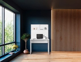 Fidelio ΓΡΑΦΕΙΟ (RON) ΜΕ ΠΛΑΤΗ 90*52*148ΕΚ. ΛΕΥΚΟ FIDELIO-FD-CMU190