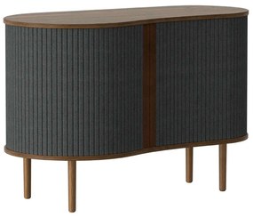 Μπουφές Audacious Horizons S 5800C706-04 100x50x67cm Dark Oak-Dark Grey Umage Polyester,Wood