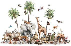Beautiful Biodiversity Ταπετσαρια Τοιχου Λευκο Επιθυμητη Διασταση