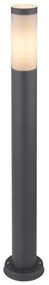 Επιδαπέδιο Φωτιστικό Κολώνα 1xΕ27 80cm IP44 Boston Globo Lighting-31588A-Ανθρακί 31588A
