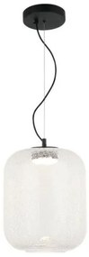 Κρεμαστό Φωτιστικό Οροφής LED 13W Γυαλί Φ23cm Kiva Viokef-4318600-Διάφανο 4318600