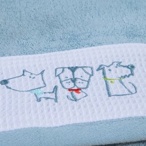 Παιδικές Πετσέτες (Σετ 2τμχ) Nef-Nef Homeware Dog Life 420gsm
