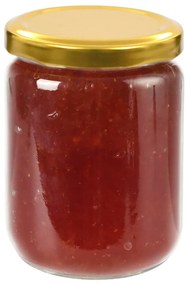 vidaXL Βάζα Μαρμελάδας 96 τεμ. 230 ml Γυάλινα με Χρυσά Καπάκια