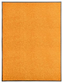 vidaXL Πατάκι Εισόδου Πλενόμενο Πορτοκαλί 90 x 120 εκ.