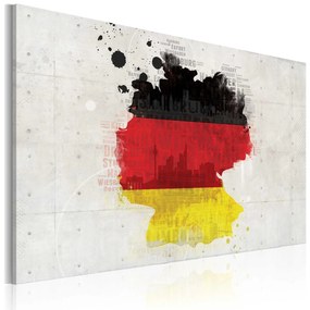 Πίνακας - Map of Germany 120x80