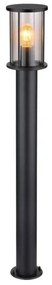 Επιδαπέδιο Φωτιστικό Ε27 Μαύρο 100cm ΙΡ54 Gracey 31363 Globo Lighting-31363-Μαύρο 31363