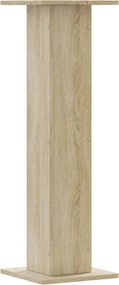 vidaXL Βάσεις Φυτών 2 Τεμ. Sonoma Δρυς 30x30x95 εκ. Επεξεργασμένο Ξύλο