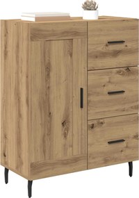 vidaXL Πλαϊνό γραφείο Artisan Oak 69,5 x 34 x 90 εκ.