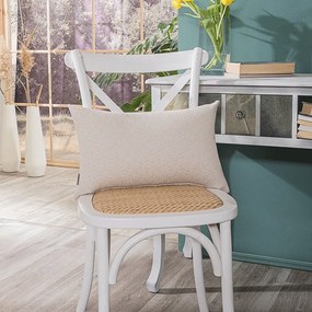 Μαξιλαροθήκη Διακοσμητική Sorrento 01 Ecru Teoran 30X50 Cotton-Polyester