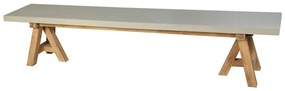 Παγκάκι Eresos 22-0238 200x40x45cm Cement-Natural Τριθέσιος