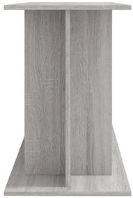 vidaXL Βάση Ενυδρείου Γκρι Sonoma 120x40x60 εκ. από Επεξεργασμένο Ξύλο