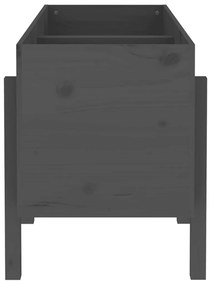 vidaXL Ζαρντινιέρα Υπερυψωμένη 121 x 50 x 57 εκ. από Μασίφ Ξύλο Πεύκου