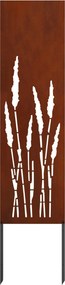 vidaXL Οθόνη Ιδιωτικότητας Κήπου Σκ rusty 32 χ 140 εκ