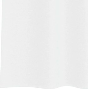 vidaXL Κουρτίνα βυσσινί 2 pcs Λευκό 225 x 140 εκ. Πολυεστέρας