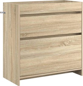 vidaXL Σετ Επίπλων Μπάνιου Sonoma Δρυς 81 x 40 x 84,5 εκ