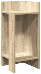 Τραπεζάκια 2 τεμ. με ράφι Sonoma Δρυς 25,5x27x60 εκ. - Καφέ