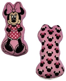 Διακοσμητικό Μαξιλάρι Βελουτέ 2 Όψεων (18x33) Dimcol 3D Minnie 78