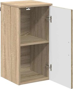 vidaXL Ντουλάπι Μπάνιου Δρύς Sonoma 30 x 31,5 x 61 εκ