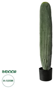 GloboStar® Artificial Garden CARNEGIEA CACTUS 20125 Τεχνητό Διακοσμητικό Φυτό Κάκτος Σαγκουάρο Υ85cm