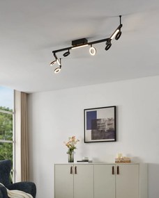 Φωτιστικό Σποτ Eglo 900839 CARDILLIO 1 Μαύρο Ματ (Black Mat) 3000K