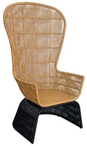 Liberta MISA ΠΟΛΥΘΡΟΝΑ ΦΥΣΙΚΟ ΜΑΥΡΟ 110x75xH165cm 110x75xH165cm 22-0206