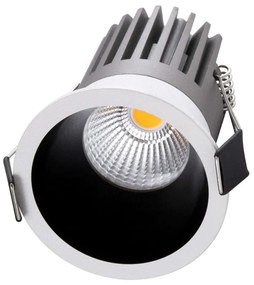 Φωτιστικό Οροφής - Σποτ Χωνευτό Micro-B 60240 7W Led Φ6x7,8cm White-Black GloboStar
