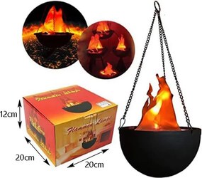 Διακοσμητικό Φωτιστικό Flame Light LED - Flame Lampe