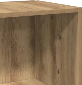 vidaXL Βοηθητικό Τραπέζι Αρτισιανή Δρυς 33x33x34 εκ. Επεξ. Ξύλο