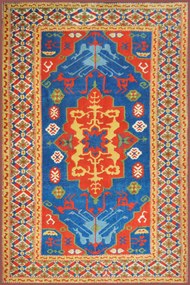 Χειροποίητο Χαλί Turkish Kazak Wool 256Χ173 256Χ173cm