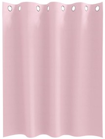 vidaXL Κουρτίνες 2 pcs Μωρουδίστικο Ροζ 140 x 140 cm Πολυεστέρας