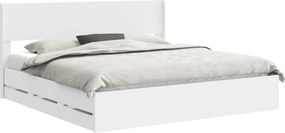 vidaXL Καλάθι με αποθήκη και κεφαλάρι Λευκό 180 x 200 cm
