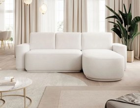 Γωνιακός καναπές Luxora-Leuko-Δεξιά - 285.00Χ180.00Χ92.00cm